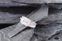 Load image into Gallery viewer, Lady's White 18 Karat Satin & Polished Contemporary Fashion Ring, View #3