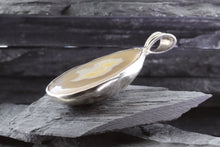 Load image into Gallery viewer, Free Form Agate and Sterling Silver Pendant, View #4
