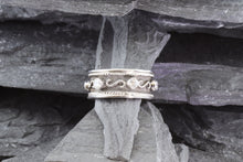 Load image into Gallery viewer, Lady&#39;s White 18 Karat Satin &amp; Polished Contemporary Fashion Ring, View #1

