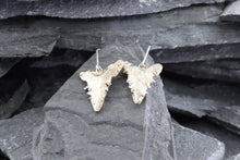 Load image into Gallery viewer, Large Sterling Silver Arrowhead Earrings, View #2
