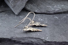 Load image into Gallery viewer, Large Sterling Silver Arrowhead Earrings, View #4
