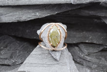 Load image into Gallery viewer, Rose 14 Karat Antique Fashion Ring With Navette-Cut Diamond, View #1
