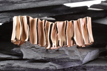 Load image into Gallery viewer, Rose Gold Over Sterling Silver Cuff Bracelet, View #1
