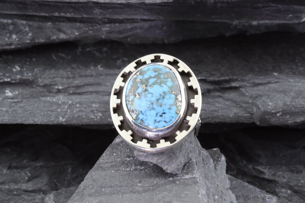 Sterling Silver And Turquoise Ring View  #1