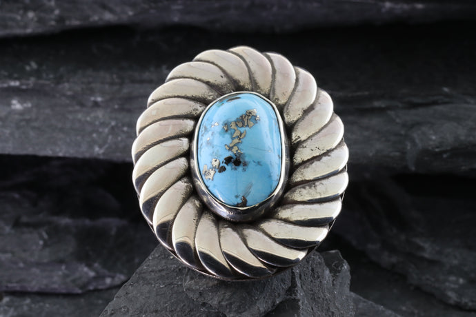 Sterling Silver And Turquoise Ring, View #1