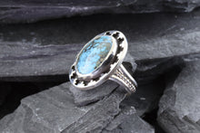 Load image into Gallery viewer, Sterling Silver And Turquoise Ring View #3
