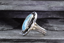 Load image into Gallery viewer, Sterling Silver And Turquoise Ring #View 5
