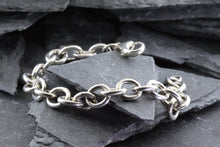 Load image into Gallery viewer, Sterling Silver Cable Bracelet, View #2
