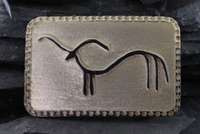 Load image into Gallery viewer, Handmade Sterling Silver Elk Belt Buckle, View #1
