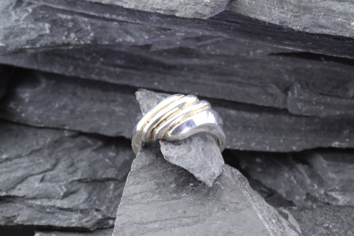 Sterling Silver Fashion Ring, Size 5.75, View #1