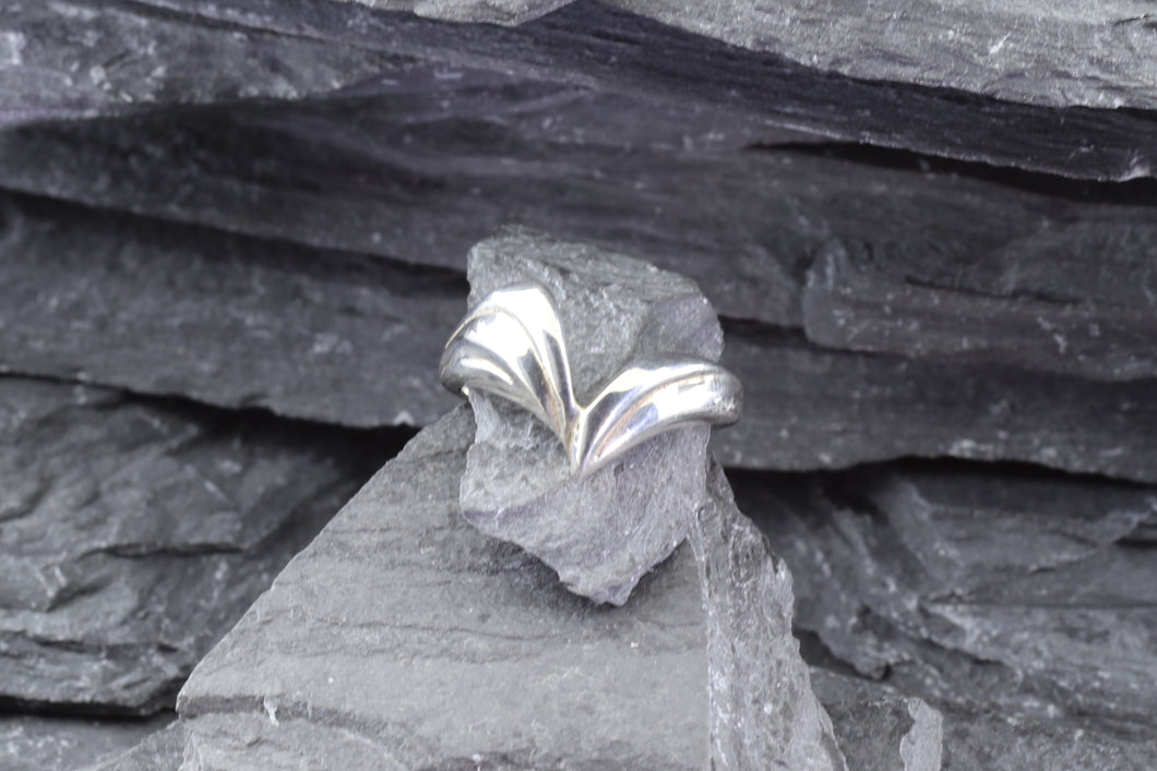 Sterling Silver Fashion Ring, Size 6, View #1