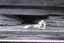 Load image into Gallery viewer, Sterling Silver Herkimer Diamond Ring, Size 6.75, View #3
