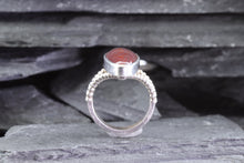 Load image into Gallery viewer, Sterling Silver Ring Set With Agate, View #5
