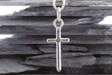 Load image into Gallery viewer, Sterling Silver Wandering Saints Cross Pendant, View #1
