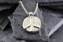 Load image into Gallery viewer, Sterling Silver Wandering Saints &quot;Peace&quot; Pendant Pendant, View #2
