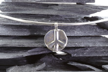 Load image into Gallery viewer, Sterling Silver Wandering Saints Peace Pendant
