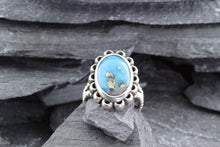 Load image into Gallery viewer, Sterling Silver and Turquoise Ring, View #1
