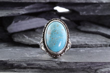 Load image into Gallery viewer, Sterling Silver and Turquoise Ring, View #1
