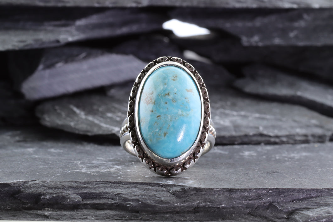 Sterling Silver and Turquoise Ring, View #1