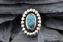 Load image into Gallery viewer, Sterling Silver and Turquoise Ring, View #1
