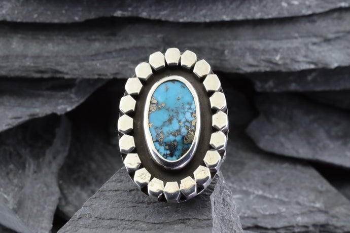 Sterling Silver and Turquoise Ring, View #1