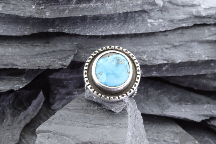 Sterling Silver and Turquoise Ring, View #1