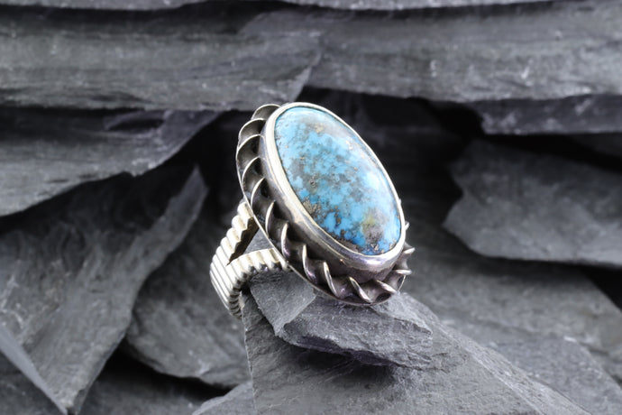 Sterling Silver and Turquoise Ring, View #1