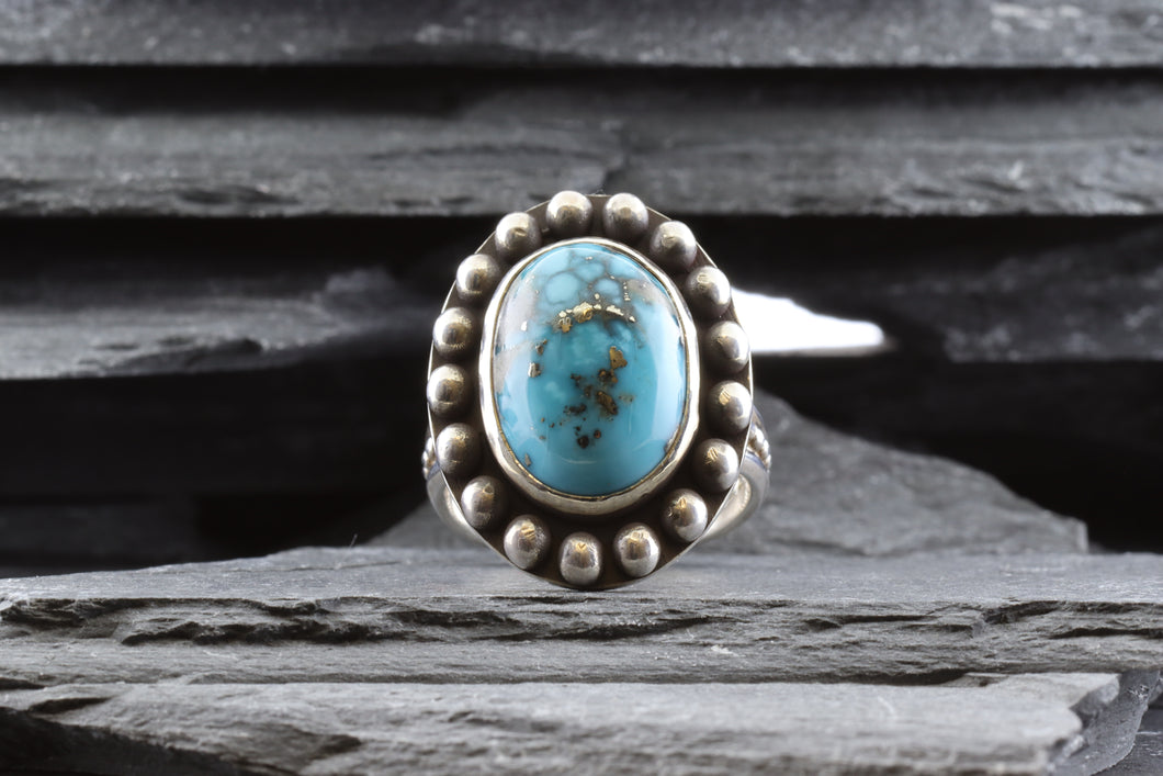 Sterling Silver and Turquoise Ring, View #1