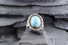 Load image into Gallery viewer, Sterling Silver and Turquoise Ring, View #2
