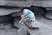 Load image into Gallery viewer, Sterling Silver and Turquoise Ring, View #2
