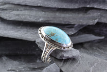 Load image into Gallery viewer, Sterling Silver and Turquoise Ring, View #2
