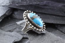 Load image into Gallery viewer, Sterling Silver and Turquoise Ring, View #2
