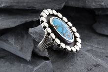 Load image into Gallery viewer, Sterling Silver and Turquoise Ring, View #2
