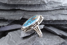 Load image into Gallery viewer, Sterling Silver and Turquoise Ring, View #2
