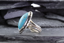 Load image into Gallery viewer, Sterling Silver and Turquoise Ring, View #3
