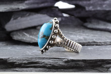 Load image into Gallery viewer, Sterling Silver and Turquoise Ring, View #3
