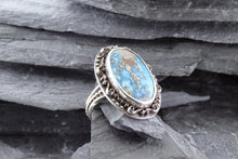 Load image into Gallery viewer, Sterling Silver and Turquoise Ring, View #3
