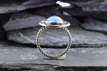 Load image into Gallery viewer, Sterling Silver and Turquoise Ring, View #5
