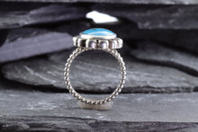 Load image into Gallery viewer, Sterling Silver and Turquoise Ring, View #7
