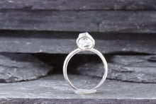 Load image into Gallery viewer, This Herkimer Diamond Is Set In Sterling Silver Size 5.5, View #1
