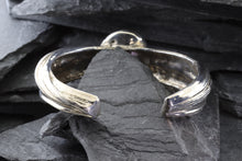 Load image into Gallery viewer, Sterling Silver Cuff Is Bezel Set with Agate, View #4
